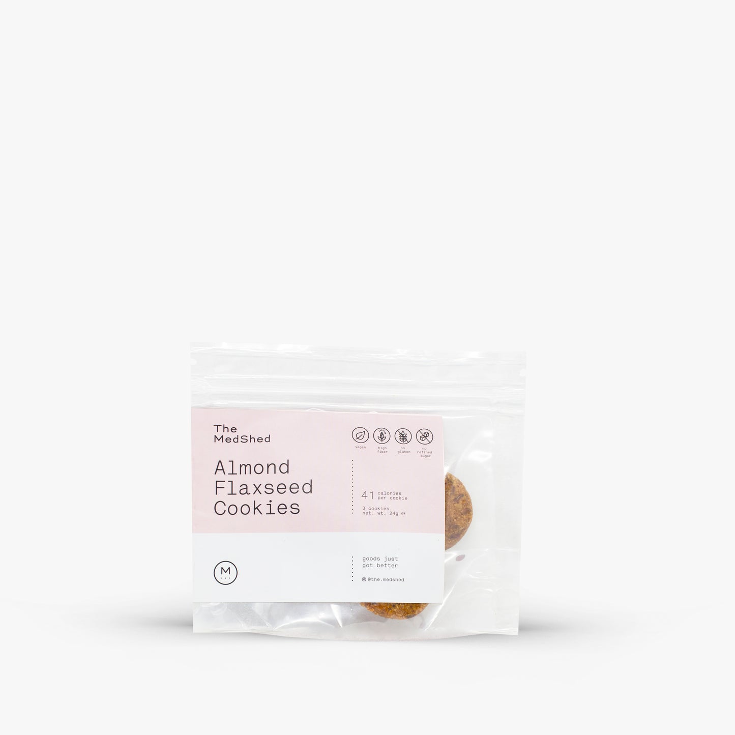 Almond Flaxseed Cookies 24g